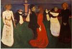 Edvard Munch  - Bilder Gemälde - Dance of Life