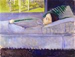 Edvard Munch  - Bilder Gemälde - Death and Spring