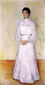 Edvard Munch  - Bilder Gemälde - Ellen Warburg