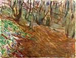 Edvard Munch  - Bilder Gemälde - Elm Forest in Spring