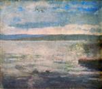 Edvard Munch  - Bilder Gemälde - Evening Atmosphere at Sea