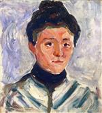 Edvard Munch  - Bilder Gemälde - Female Portrait