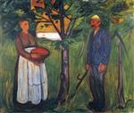 Edvard Munch  - Bilder Gemälde - Fertility