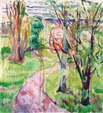 Edvard Munch  - Bilder Gemälde - From Jeløya