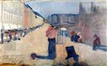 Edvard Munch  - Bilder Gemälde - From Karl Johan