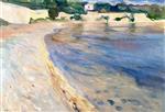 Edvard Munch  - Bilder Gemälde - From the Riviera