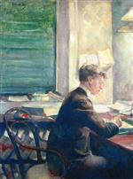 Edvard Munch  - Bilder Gemälde - Halvard Stub Holmboe