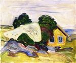 Edvard Munch  - Bilder Gemälde - House in Åsgårdstrand