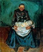 Edvard Munch  - Bilder Gemälde - Inheritance