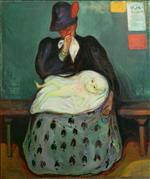 Edvard Munch  - Bilder Gemälde - Inheritance