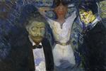 Edvard Munch  - Bilder Gemälde - Jealousy