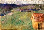 Edvard Munch  - Bilder Gemälde - Landscape