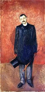 Edvard Munch  - Bilder Gemälde - Ludvig Meyer