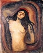 Edvard Munch  - Bilder Gemälde - Madonna