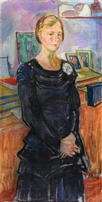 Edvard Munch  - Bilder Gemälde - Maggie Torkildsen