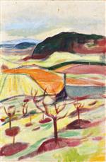 Edvard Munch  - Bilder Gemälde - March