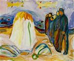 Edvard Munch  - Bilder Gemälde - Meeting