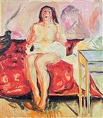 Edvard Munch  - Bilder Gemälde - Morning Yawn