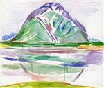 Edvard Munch  - Bilder Gemälde - Mountains