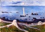 Edvard Munch  - Bilder Gemälde - Mystery of the Shore
