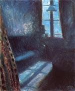 Edvard Munch  - Bilder Gemälde - Night in St. Cloud