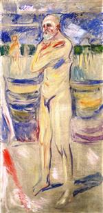 Edvard Munch  - Bilder Gemälde - Old Age