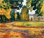 Edvard Munch  - Bilder Gemälde - Park in Kösen