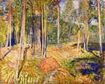 Edvard Munch  - Bilder Gemälde - Pine Forest