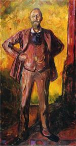 Edvard Munch  - Bilder Gemälde - Professor Daniel Jacobson