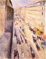Edvard Munch  - Bilder Gemälde - Rue de Rivoli