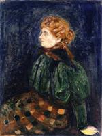 Edvard Munch  - Bilder Gemälde - Selma Fontheim