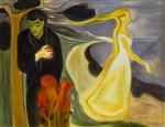 Edvard Munch  - Bilder Gemälde - Separation