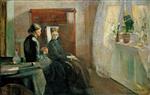 Edvard Munch  - Bilder Gemälde - Spring