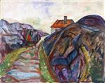 Edvard Munch  - Bilder Gemälde - Spring Work in the Skerries