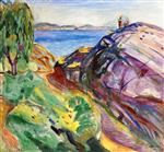 Edvard Munch  - Bilder Gemälde - Summer in Kragerø