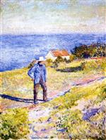 Edvard Munch  - Bilder Gemälde - Sunny Day in Åsgårdstrand