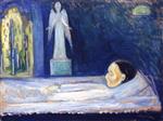 Edvard Munch  - Bilder Gemälde - The Angel of Death