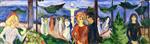 Edvard Munch  - Bilder Gemälde - The Dance of Life