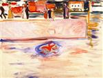 Edvard Munch  - Bilder Gemälde - The Drowning Child