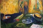 Edvard Munch  - Bilder Gemälde - The Murderess