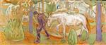 Edvard Munch  - Bilder Gemälde - The Pathfinder