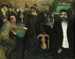 Edvard Munch  - Bilder Gemälde - The Roulette