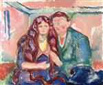 Edvard Munch  - Bilder Gemälde - The Seducer