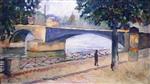 Edvard Munch  - Bilder Gemälde - The Seine at Saint-Cloud