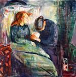 Edvard Munch  - Bilder Gemälde - The Sick Child