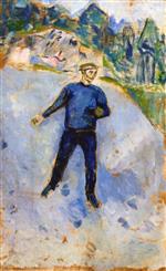 Edvard Munch  - Bilder Gemälde - The Sower