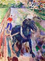 Edvard Munch  - Bilder Gemälde - The Sower