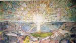 Edvard Munch  - Bilder Gemälde - The Sun