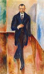 Edvard Munch  - Bilder Gemälde - Thorvald Løchen
