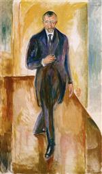 Edvard Munch  - Bilder Gemälde - Thorvald Løchen